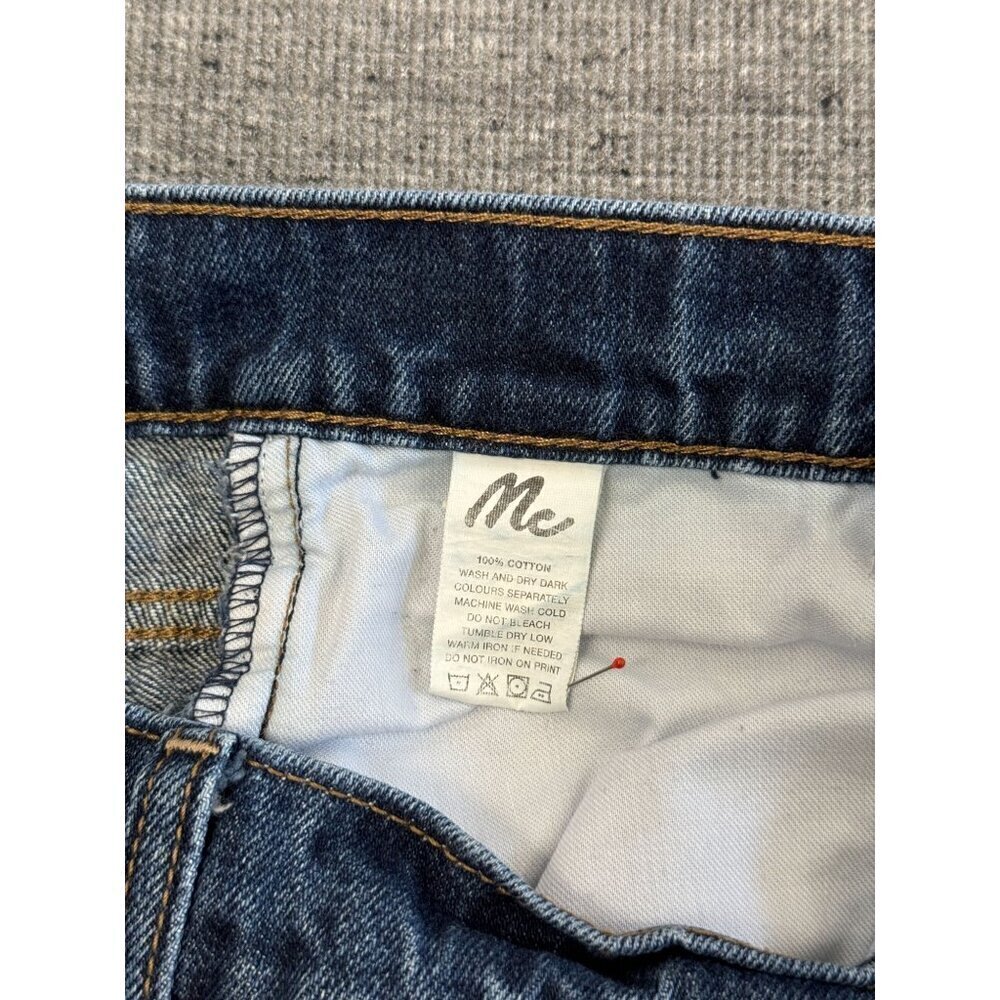 Mc Authentic Genuine Men's Straight leg Dark Blue Denim Jeans Size 33 - Picture 11 of 14